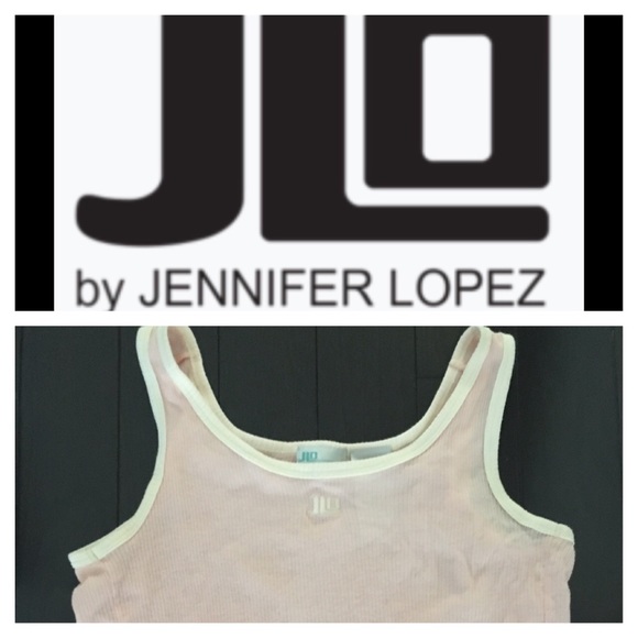 🌸 VINTAGE JLO Ribbed Crop Tank 🌸 - Picture 1 of 6